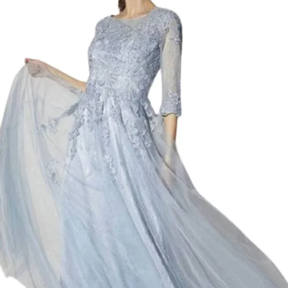 Eureka Fashion | Dresses | Nwt Eureka Fashion 966 Floral Lace Mother Of The Bride Dress Dusty Blue Size Xl | Poshmark Eureka Fashion | Dresses | Nwt Eureka Fashion 966 Floral Lace Mother Of The Bride Dress Dusty Blue Size Xl | Poshmark
